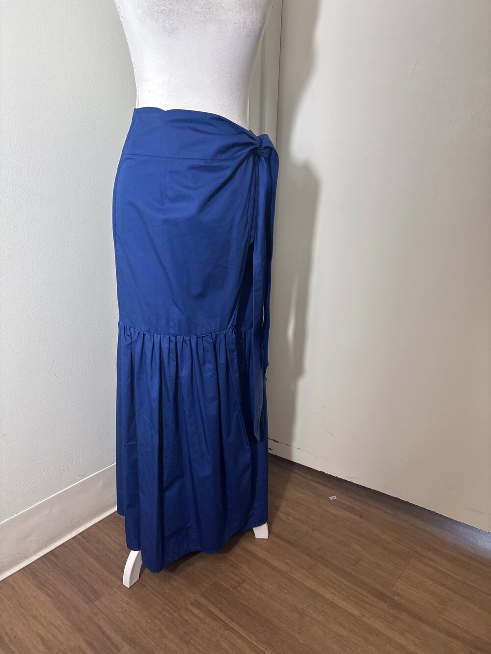 Devotion Twins Blue Wrap Skirt Sz S